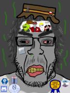 amerimutt angry anti_furry award badge bloodshot_eyes clothes discord fishing_hat fnf_pedo furfag furry gone_fishinq grey_hair hat kiwifarms red_lips rent_free retard roblox ruben_sim series:esl_pedo_league sharty soyjak_party stinky subvariant:chudplier subvariant:impish_amerimutt subvariant:muscular_chud subvariant:unbotheredchud sweating teeth variant:chudjak variant:cobson variant:impish_soyak_ears variant:markiplier_soyjak yellow_teeth zoophile // 600x800 // 248.5KB