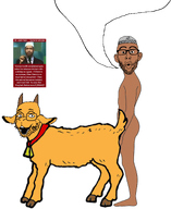 2soyjaks anal_penetration bell brown_skin clothes ear full_body glasses goat hamas_2 hat horn islam meta:pornographic_content naked nsfw open_mouth rape sex soyjak speech_bubble speech_bubble_empty stubble text variant:goatjak variant:nojak zakir_naik zoophile // 1269x1554 // 399.1KB