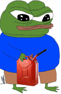 amphibian apu blue_shirt clothes foot frog full_body gasoline green_skin holding_object jerry_can lips nas nas:pepe pepe pepe_the_frog subnas:apu transparent_background // 680x1048 // 387.6KB