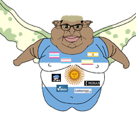 argentina braniggertinian brown_skin closed_mouth devox dyed_hair ear fat flag:argentina flag:cunnystan flag:femboy_pride_flag flag:minor_attracted_person flag:transgender_pride_flag flying flying_nigger glasses gynaecomastia hair incels.is jewish_nose konata_izumi lips looking_at_you looksmax.org man_tits mutt nipple obese otaku soyjak subvariant:branigger sun template transparent_background variant:brandon variant:meximutt weeb wing // 1600x1594 // 146.1KB