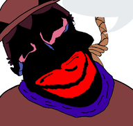 big_lips cat_ear clothes distorted hair hat jimbo_(namefag) jimbo_(user) meta:namefags niko_(oneshot) oneshot oneshot_pedo_nigger red_lips rope subvariant:jartycuck subvariant:patrick vantablack_skin variant:chudjak // 1050x996 // 56.5KB