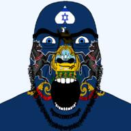 angry animal beard bird blue_eyes eagle facial_mark flag flag:israel flag:pennsylvania forehead_mark glasses hair horse israel looking_at_you open_mouth pennsylvania queen_of_spades soyjak spade star_of_david state stubble subvariant:cobson_front2 subvariant:spadeson text thick_eyebrows united_states variant:cobson // 800x800 // 215.6KB