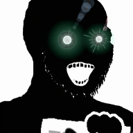 albeit animated blinking doe epilepsy ext=gif glowing_eyes holding_object inverted_colors negative_colors sign thougher variant:soyak // 464x674 // 100.8KB