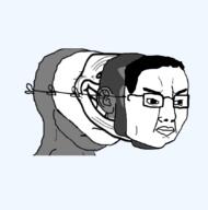 chad chud chud_(soybooru) discord mask masked normie npc siege_mask template variant:chudjak // 832x840 // 136.3KB