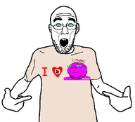 aryan bald beard blue_eyes clothes ear eyebrows eyes_like_the_o-o-cean glasses heart naziheart open_mouth pointing quote quote_(user) stubble subvariant:wholesome_soyjak swastika teeth teeth_showing variant:gapejak variant:shirtjak white_background // 618x559 // 100.3KB