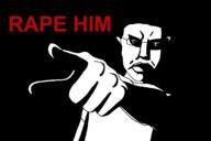 finger pointing pointing_chud pointing_finger rape shadow subvariant:chudjak_front variant:chudjak // 1494x996 // 105.8KB