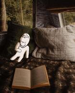 art book forest irl meta:tagme op_is_a_retarded_lazy_faggot_for_not_tagging_his_own_shit sleeping subvariant:wholesome_soyjak variant:cobson variant:gapejak // 1080x1326 // 321.5KB