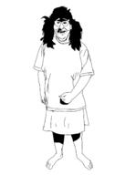 clothes full_body glasses hair long_hair open_mouth soyjak stubble variant:unknown // 928x1414 // 155.8KB