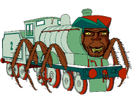 brown_skin bug clothes cockroach fnf_pedo friday_night_funkin' glasses hat scary series:esl_pedo_league stubble subvariant:chudplier train variant:chudjak variant:markiplier_soyjak // 1070x766 // 93.9KB