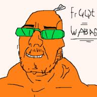 admin artist:qqlive chad froot glasses muscles orange_skin variant:frootjak variant:gigson // 500x500 // 30.0KB
