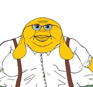 ban dog dog_ears ear fat glasses hair janny nuanced puppy_eyes rules serious subvariant:branigger suspenders variant:brandon yellow // 1674x1582 // 38.7KB