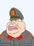 blue_eyes chile epaulettes historical history latin_america military_cap military_hat military_uniform mustache pinochet south_america uniform variant:meximutt white_hair // 888x1200 // 36.1KB