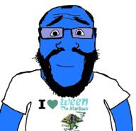 arm balding beard blue_skin calm closed_mouth glasses heart i_love subvariant:science_lover the_mollusk variant:markiplier_soyjak ween // 816x785 // 155.5KB