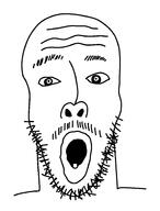 mustache open_mouth soyjak stubble variant:unknown // 1422x1868 // 257.6KB