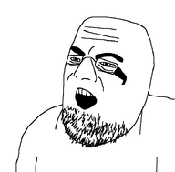 beard forehead_lines glasses nose teeth variant:madjak variant:unknown // 732x720 // 20.1KB