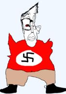 big_lips chud chudcel glasses swastika variant:chudjak variant:sloppy // 762x1079 // 19.8KB