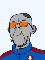 clothes ear glasses grey_skin hat jews judaism kippah kolyma max_(user) smirk smug stubble variant:gapejak variant:kuzjak // 450x600 // 73.5KB