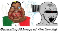 artificial_intelligence brown_skin chud_(boorubrap) chud_(booruchink) chud_(boorucuck) chud_(boorufag) chud_(boorufail) chud_(boorukike) chud_(boorunazi) chud_(boorunegroid) chud_(boorunigger) chud_(booruqueer) chud_(booruspic) chud_(boorutard) chud_(boorutranny) chud_(boorutroon) chud_(shartycuck_booru) chud_(soybooru) fangs fat flag flag:mexico glasses hair mexico meximutt nose_ring obese open_mouth robot shitskin soyjak stubble ugly variant:soyak // 832x498 // 164.9KB