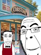 ai_but_not_completely_ai_doe ai_generated happy ice_cream shop smile store subvariant:wholesome_soyjak troon variant:chudjak variant:cobson variant:gapejak variant:troonjak // 721x960 // 984.0KB