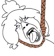 crying friday_night_funkin' hair hanging nancy open_mouth rope soyjak suicide tongue variant:bernd // 887x904 // 30.6KB