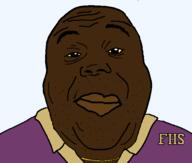 bald black_skin clothes coach_(left_4_dead) fat left_4_dead_(series) necklace neutral purple_shirt variant:alicia // 592x503 // 22.0KB