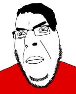 chud closed_mouth clothes hair lips merge soyjak stubble variant:chudjak variant:cobson // 723x900 // 100.0KB