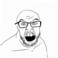 angry animated glitch moving open_mouth soyjak thumbnail_glitch variant:feraljak // 255x255 // 1.4MB