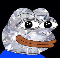 amphibian diamond frog gem nas:pepe pepe pepe_the_frog smile // 500x484 // 55.7KB