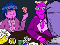 9a0c alien artist:soyjakfan01 card_game cards fanart glasses janny marvel meta:namefags mirth_(user) mist mist_(user) mud_(user) mustard mustard_(user) pink_skin poker poker_face purple_skin queen_of_spades quote_(user) scared soyjakfan01 subvariant:massjak subvariant:spadeson table thanos thanos_(user) variant:cobson variant:feraljak variant:gapejak variant:thanosjak yellow_skin // 2732x2048 // 1.9MB