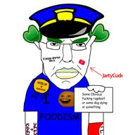 'p 4chan annoying_orange chud discord_drama failtroll green_hair holding_object jewtube orange subvariant:pol_face swastika tattoo uttp variant:chudjak yfga youtube // 2048x2048 // 631.2KB