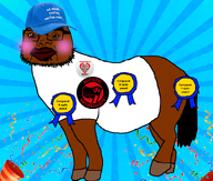 antifa autism_hat award badge big_lips blush confetti hoof hooves horse meta:namefags olgol_(spadedfaggot) please_be_paitent_i_have_autism pony shitskin stubble subvariant:hunky_twink_sex_machine trend:my_little_nametroonies variant:alicia variant:cobson // 1620x1373 // 600.1KB