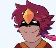 bird feather oneshot red subvariant:shoyta variant:gapejak // 1012x861 // 58.8KB