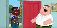 award black_skin bloodshot_eyes family_guy full_body glasses hair jake jakparty_soy jatycuck lips meta:nas nas nigger peter_griffin rope variant:unknown // 854x424 // 370.0KB
