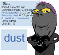 arm bbc dust dust_(user) glasses hand holding_heart holding_object lolkek purple_hair queen_of_hearts soot_colors soybooru soyjak stubble subvariant:wholesome_soyjak text variant:gapejak // 380x359 // 62.0KB