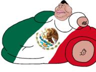 ToonSoy_(NameFag) angry artist:Astrofene bare_foot bare_hand brown_skin clothes deviantart fat flag flag:mexico full_body hair lips meta:traced_from_literal_fetish_art mexico meximutt obese soyjak spicjeet spick variant:meximutt white_sclera // 2267x1700 // 757.4KB