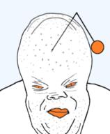 antenna big_head closed_mouth orange_eyes reddit stubble variant:alicia // 300x365 // 53.2KB