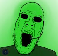 fed federal_bureau_of_investigation glasses glowing trend:glowie variant:poopniger // 640x613 // 184.8KB