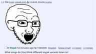 50_cent animated calm david_bowie david_thoughie despacito eminem folk_song hardstyle hatsune_miku jefre_cantu_ledesma king_von limp_bizkit music nate ominous rape screenshot subvariant:hornyson subvariant:wholesome_soyjak thread variant:a24_slowburn_soyjak variant:chudjak variant:cobson variant:el_perro_rabioso variant:feraljak variant:fisheyejak variant:gapejak variant:impish_soyak_ears variant:markiplier_soyjak variant:meximutt variant:ppp variant:soyak variant:soytan video warm // 800x450, 212s // 55.3MB