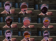 5_o_clock_shadow amerimutt angry cap cigarette closed_mouth clothes demoman demoman_(tf2) engineer engineer_(tf2) eye_patch glasses goggles hard_hat hat heavy_(tf2) heavy_weapons_guy helmet mask medic medic_(tf2) mentlegen open_mouth pyro pyro_(tf2) scout scout_(tf2) sniper sniper_(tf2) soldier soldier_(tf2) spy spy_(tf2) stubble subvariant:impish_amerimutt subvariant:impish_tyrone team_fortress_2 variant:cobson variant:feraljak variant:impish_soyak_ears variant:markiplier_soyjak variant:meximutt variant:nojak video_game whisker // 1220x909 // 366.6KB