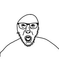 artist:sectionalism austin_powers bald glasses open_mouth stubble variant:unknown // 3464x3464 // 533.3KB