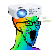 crying glasses greentext meta:namefags open_mouth projection projector rainbow rainbow_skin red_eyes retard_(user) seething stubble subvariant:soyak_34 variant:soyak white_background // 1389x1278 // 929.1KB