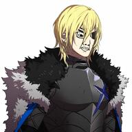 angry armor closed_mouth clothes dimitri ear fire_emblem glasses hair soyjak variant:chudjak video_game white_skin yellow_hair // 1024x1024 // 99.0KB