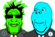 black_glasses cia_nigger fbi_nigger fbi_won glasses glowing grin mossad subvariant:wholesome_soyjak trend:glowie variant:gapejak variant:markiplier_soyjak // 1200x800 // 435.5KB