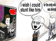 ack album_cover anthro art barack_obama beak bird blond blue_eyes blue_skin bottle cereal clothes eating feather furry i_wish_i_could_stunt_like_him its_over martlet_(undertale_yellow) meme meta:namefags mf_doom milk music oscari_(user) parka spoon subvariant:chudplier subvariant:soyak_(crazed) suit suit_and_tie text thub_(user) undertale undertale_yellow variant:bernd variant:gapejak variant:markiplier_soyjak variant:soyak video_game yellow_beak // 810x597 // 358.3KB