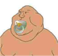 baby brown_skin fat pacifier variant:meximutt // 256x245 // 1.6KB