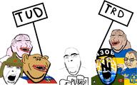 agreement azov_battalion budenovka communism meta:tagme multiple_soyjaks russia russo_ukrainian_war soyjak ukraine variant:chudjak variant:cobson variant:impish_soyak_ears war z_(russian_symbol) // 1350x842 // 404.2KB