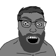 beard buff gigachad glasses grey_hair grey_skin hair nas:gigachad open_mouth subvariant:tetoaryan subvariant:tetojak trend:aryan trend:gigajaks variant:feraljak // 550x550 // 22.7KB