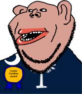 amerimutt award black_sclera brown_skin clothes ear flag flag:south_carolina lips mutt north_carolina open_mouth south_carolina soyjak state stubble subvariant:impish_amerimutt text united_states variant:impish_soyak_ears // 685x793 // 42.3KB