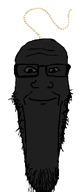 bomb cross_eyed dark_skin dud ext=gif fake_out forehead_lines glasses head mucus no_background retard retarded rope smile spark stretched stretched_chin stubble subvariant:longplier text transparent_background variant:markiplier_soyjak // 409x1000 // 281.3KB
