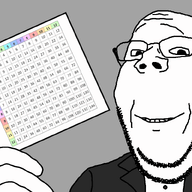 144 animated card clothes ext=gif glasses hand holding_object invite math meta:get necktie paper smile soyjak stubble subvariant:wholesome_soyjak suit text variant:gapejak // 1200x800 // 1.8MB